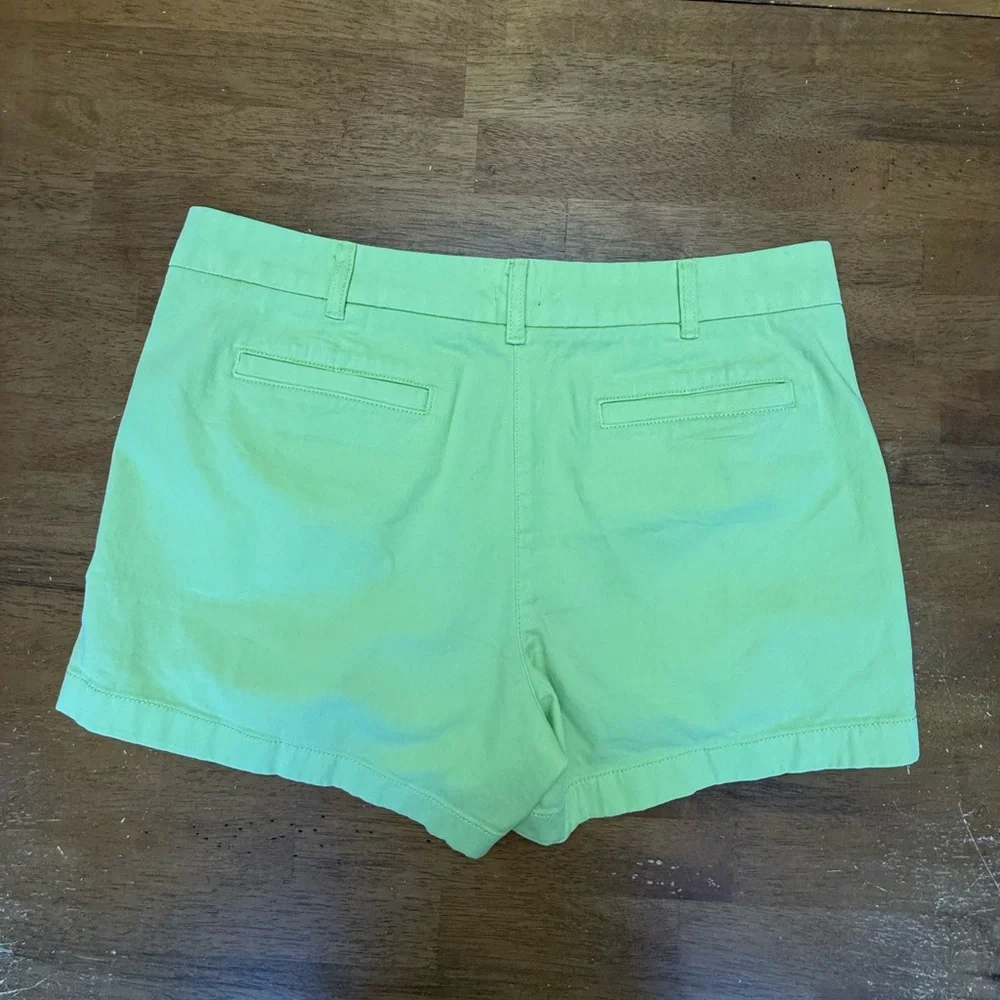J. Crew Chartreuse Women's Shorts 12 - Picture 9 of 9